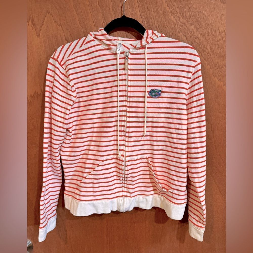 Cutter & Buck Orange Stripe Jacket UF Florida Gators Size L